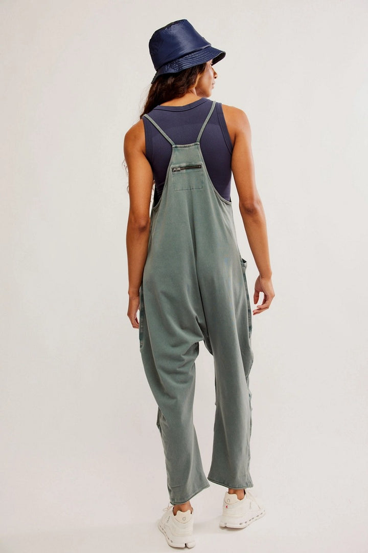 Free People Movement - Hot Shot Onesie in Midnight Jade