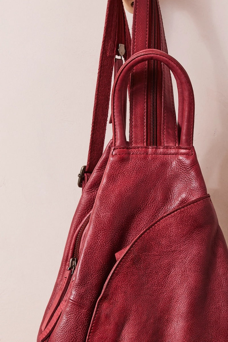 Free People - We The Free Soho Convertible Sling in Crimson