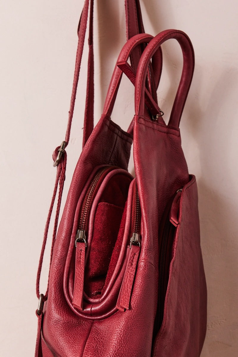 Free People - We The Free Soho Convertible Sling in Crimson