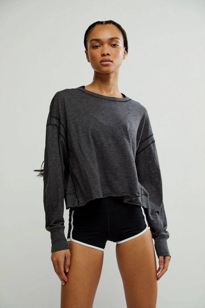 Free People Movement - My Time Layer in Black