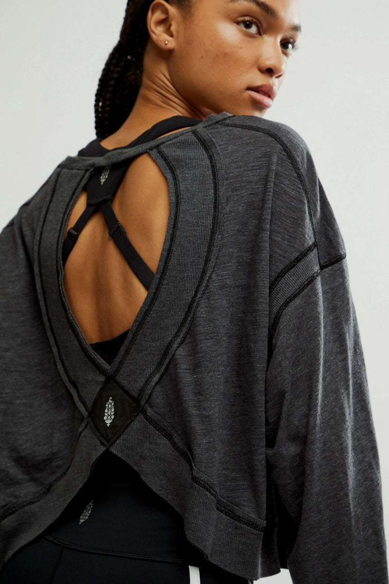 Free People Movement - My Time Layer in Black