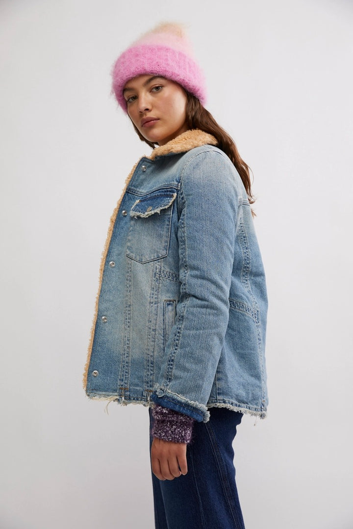 Free People - Karter Denim Jacket in Xena