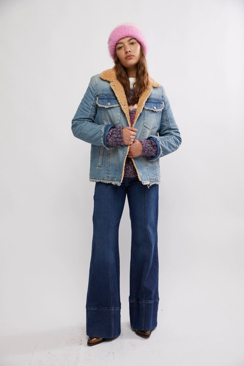 Free People - Karter Denim Jacket in Xena