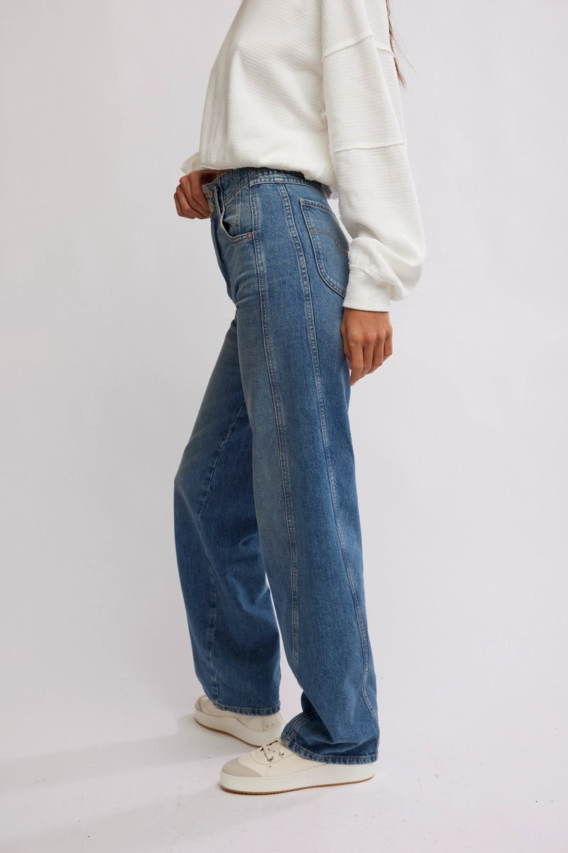 Free People - Aster Straight in Swarm