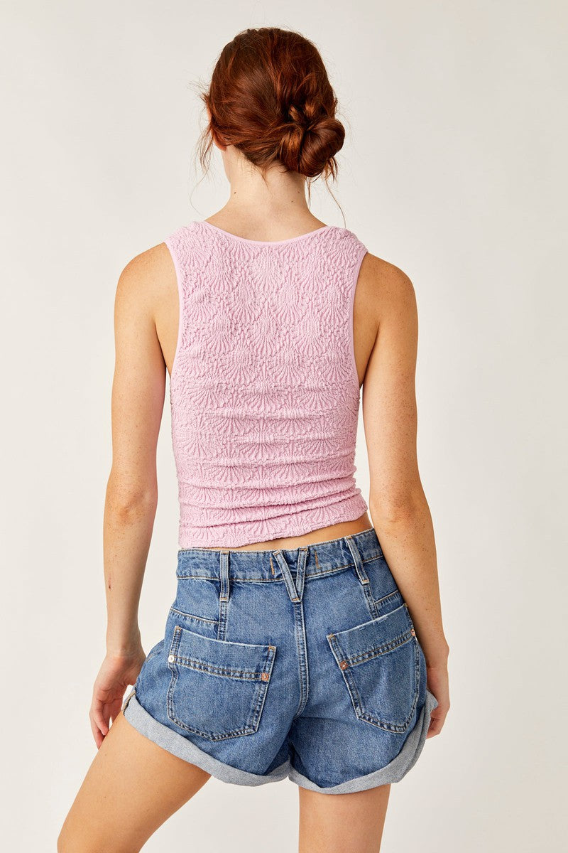 Free People - Love Letter Sweetheart Cami in Flower Trail