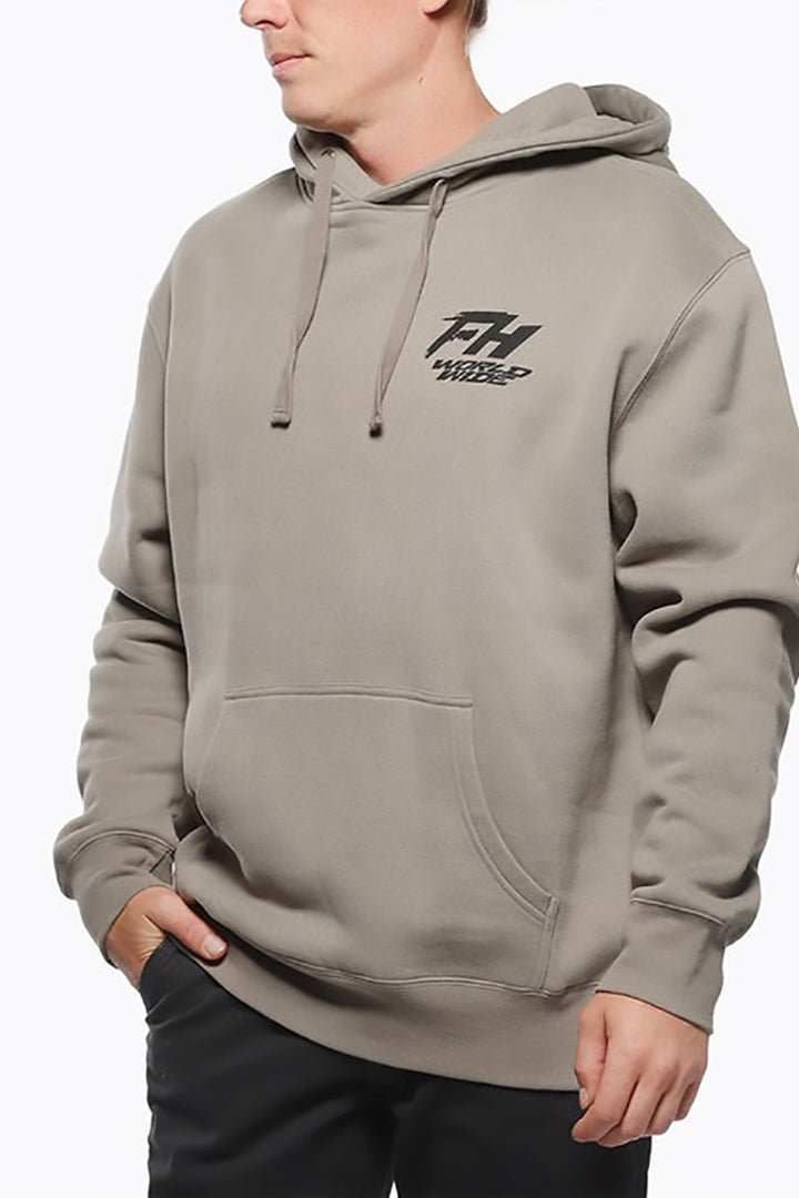 FASTHOUSE - Primer Hooded Pullover in Warm Gray