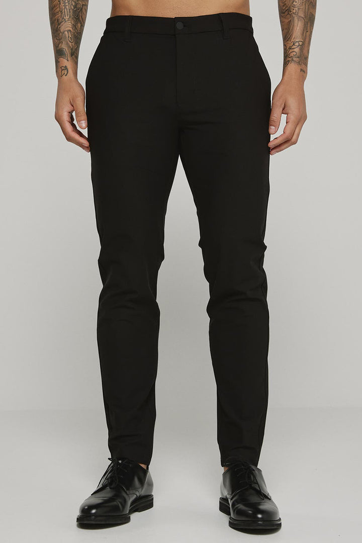 7DIAMONDS - Infinity™ Athletic Chino Pant in Black