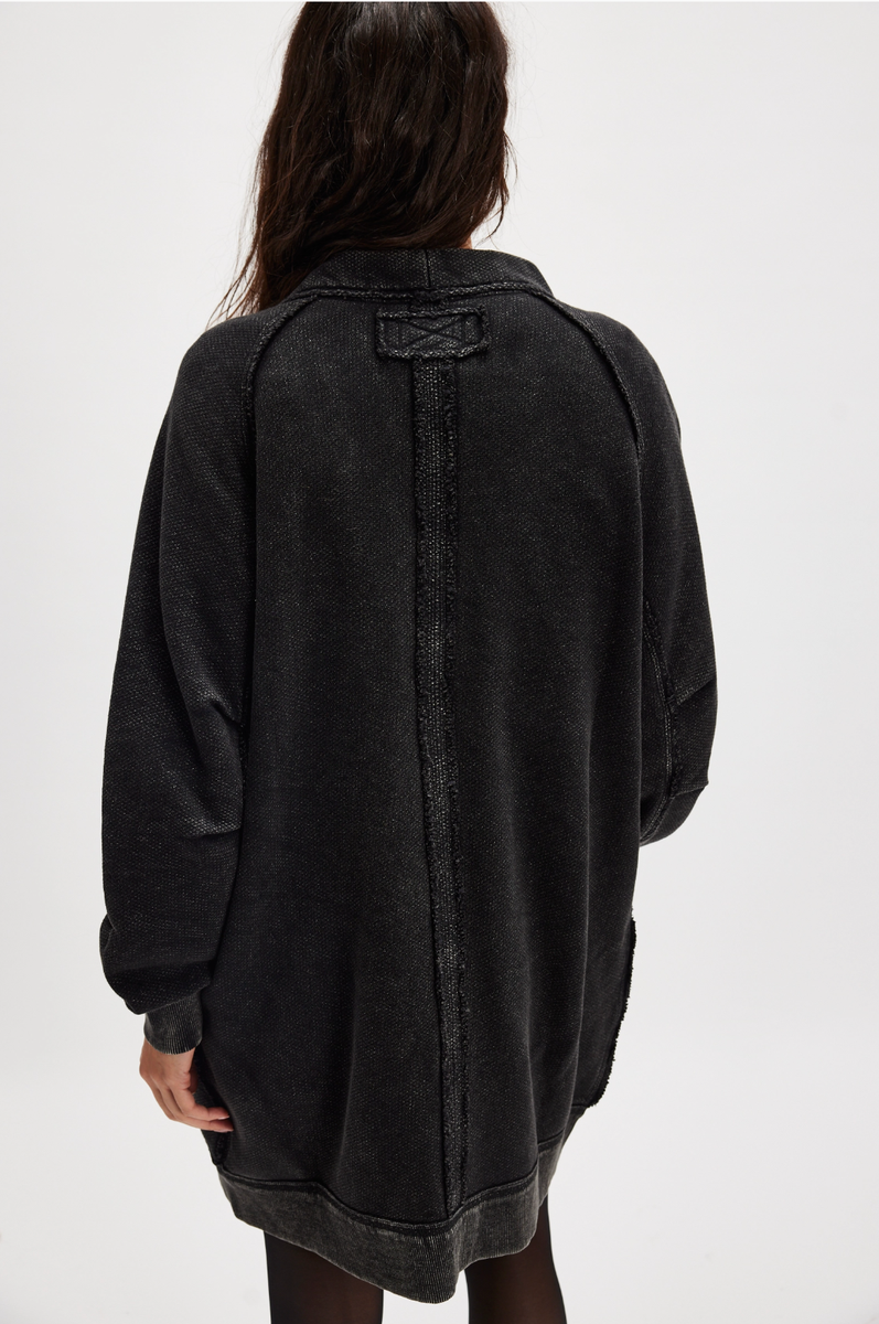 Free People - Fresh Start Cardi in Black