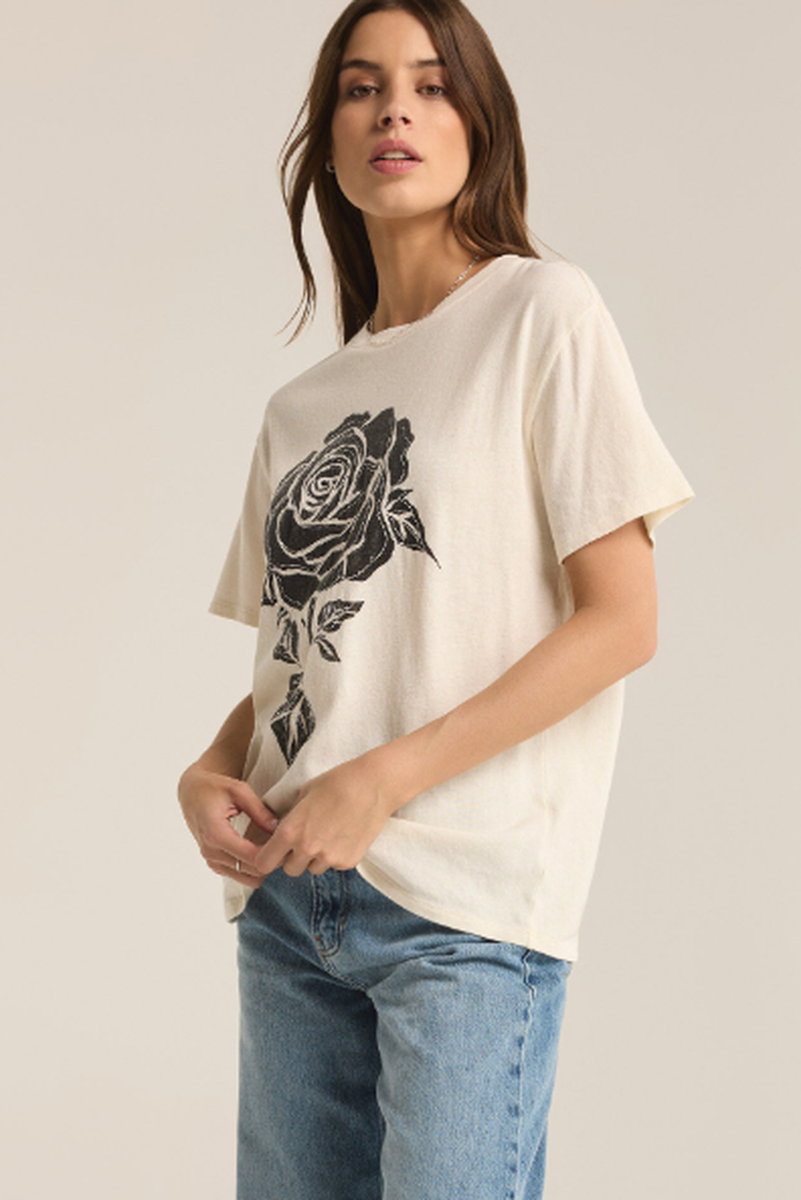 Z Supply - Rose Pacific Tee in Sea Salt