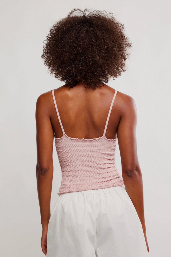 Free People - Pucker Up Seamless Cami in Misty Rose