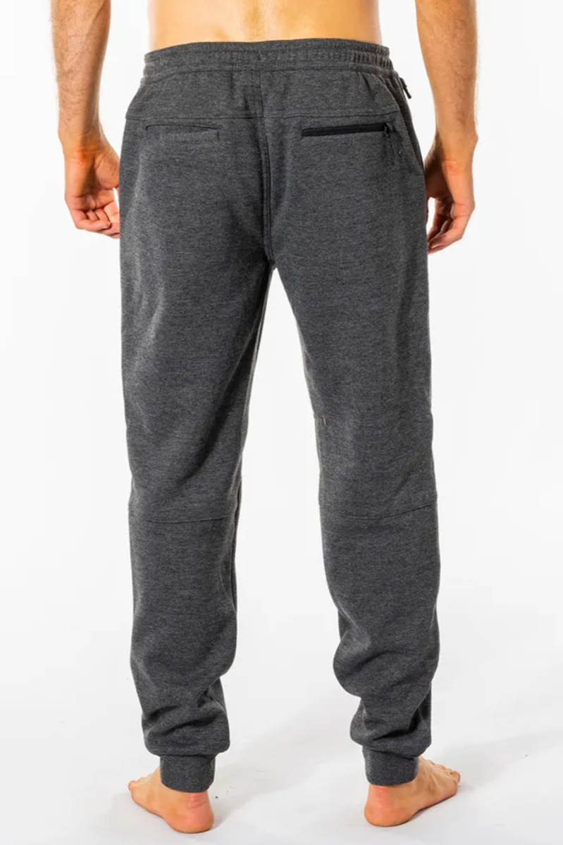 Rip Curl - Departed Anti-Series Trackpant in Charcoal Marle