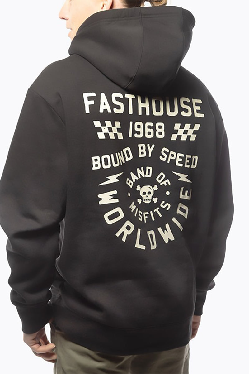 FASTHOUSE - Seaver Hooded Pullover in Black