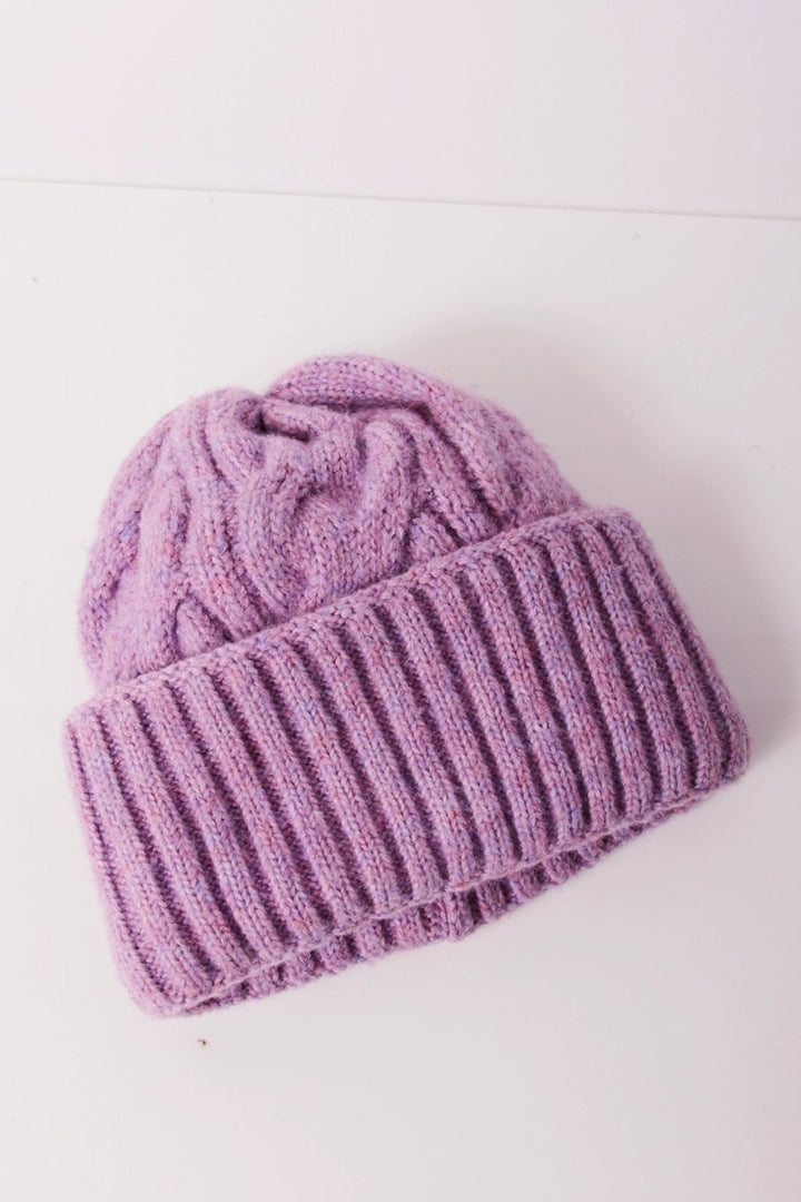 Free People - Coastline Beanie in Orchid Crush