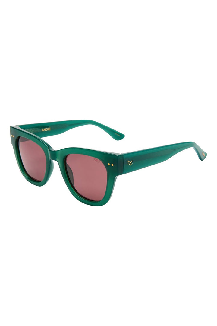 I-SEA - Andie with Kale Frames and Plum Polarized Lenses