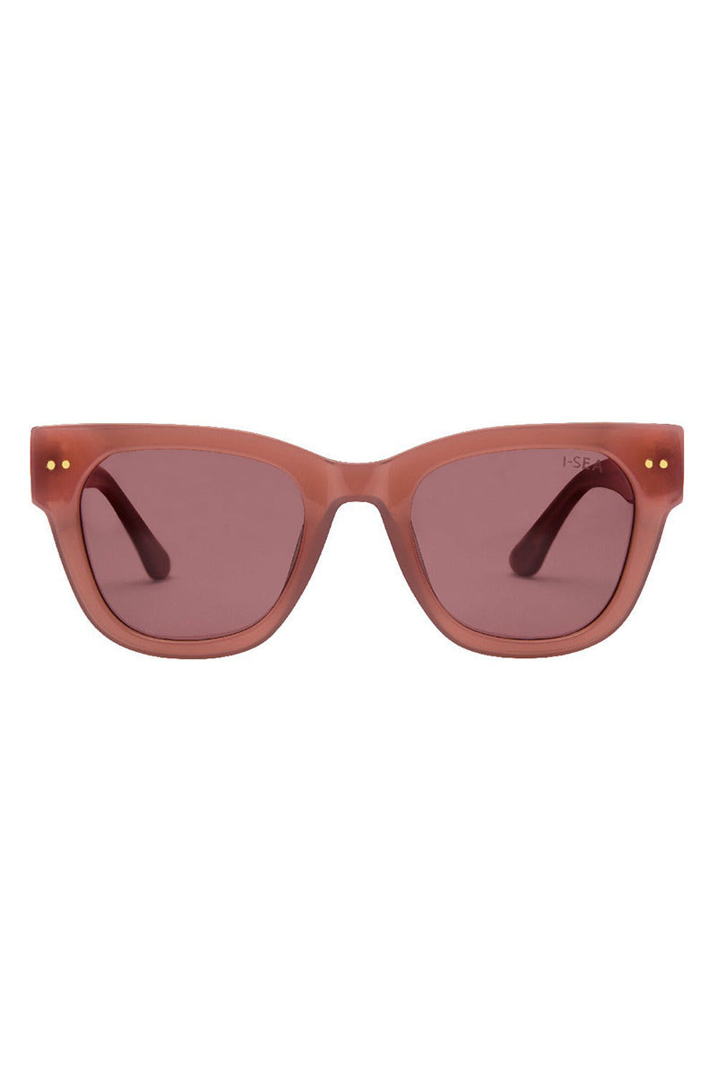 I-SEA - Andie with Dusty Rose Frames and Plum Polarized Lenses