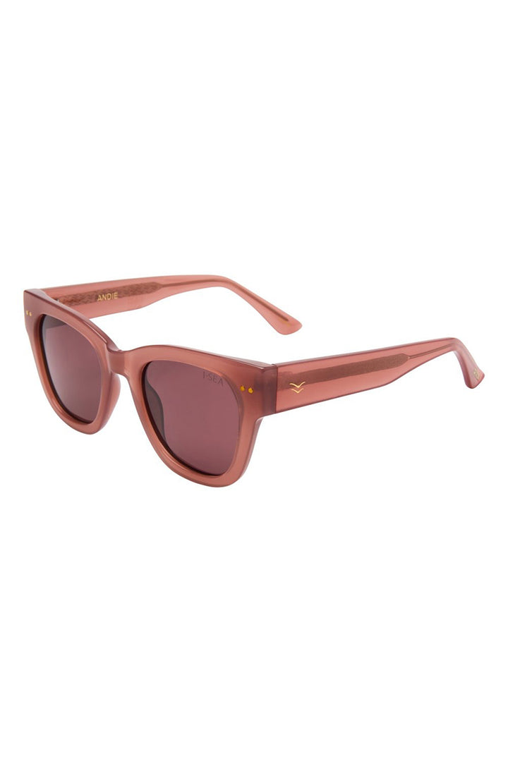 I-SEA - Andie with Dusty Rose Frames and Plum Polarized Lenses