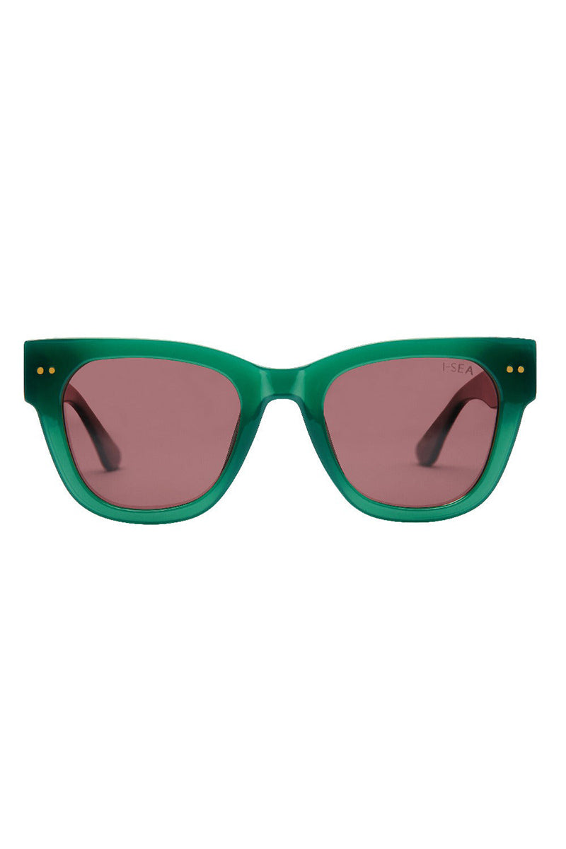 I-SEA - Andie with Kale Frames and Plum Polarized Lenses