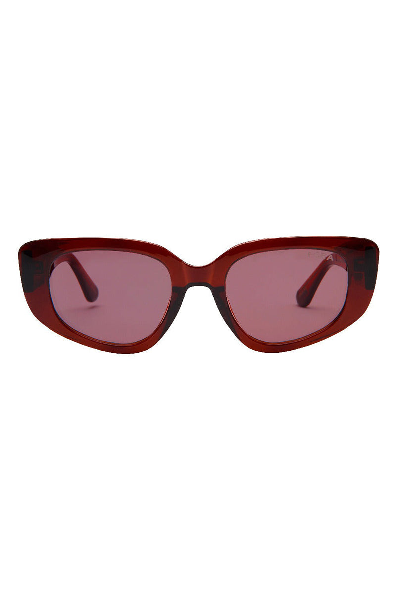 I-SEA - Audrey with Cola Frames and Plum Polarized Lenses