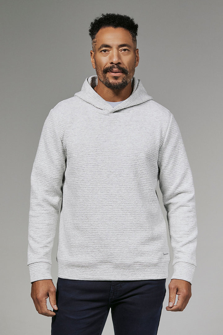 7DIAMONDS - Elevate Hoodie in Light Grey