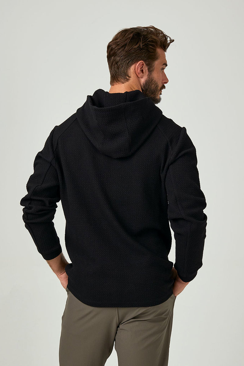 7DIAMONDS - Restoration Performance Hoodie in Black