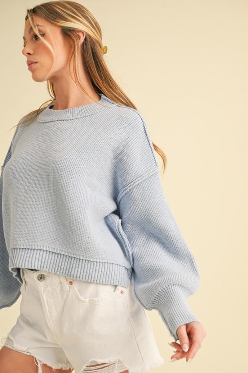 AEMI + CO - Regina Sweater 2 in Sky