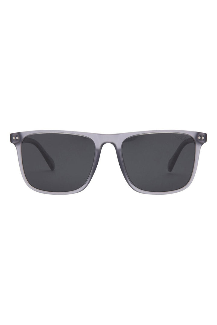 I-SEA - Dax with Gray Frame and Smoke Polarized Lenses