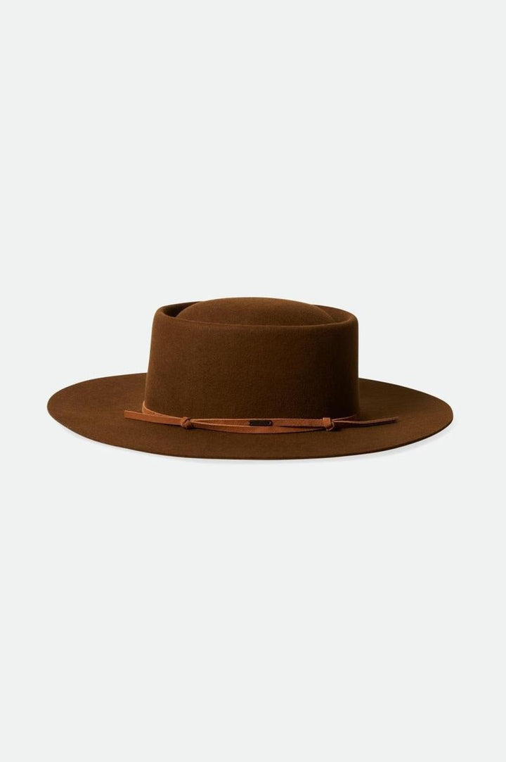 Brixton - Vale Hat in Coffee