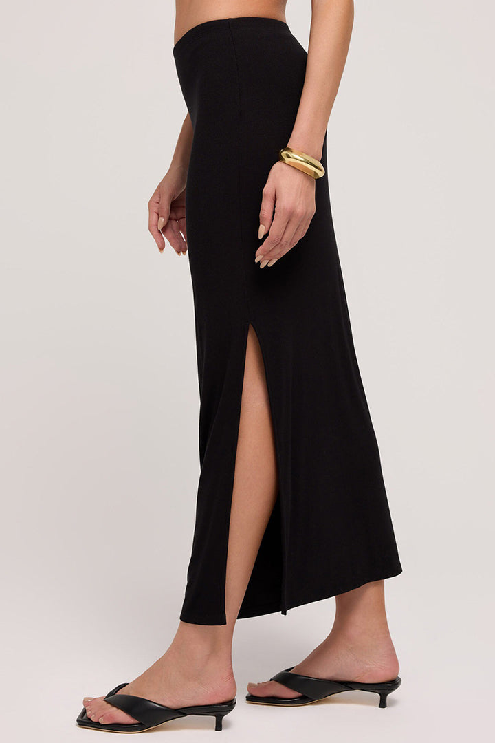 Z Supply - Jalen Midi Skirt in Black