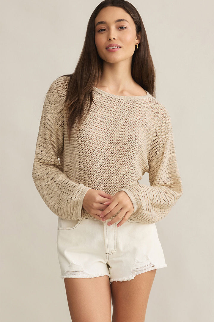 Z Supply - Riviera Crochet Top in Natural