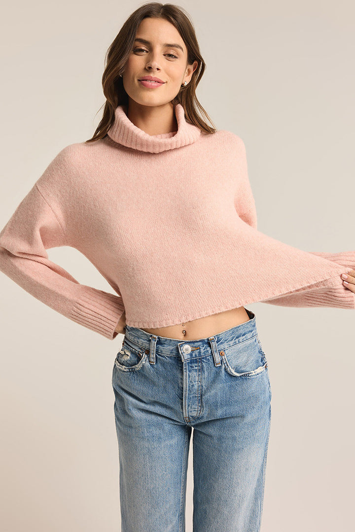 Z Supply - Ursa Sweater Top in Cashmere Pink