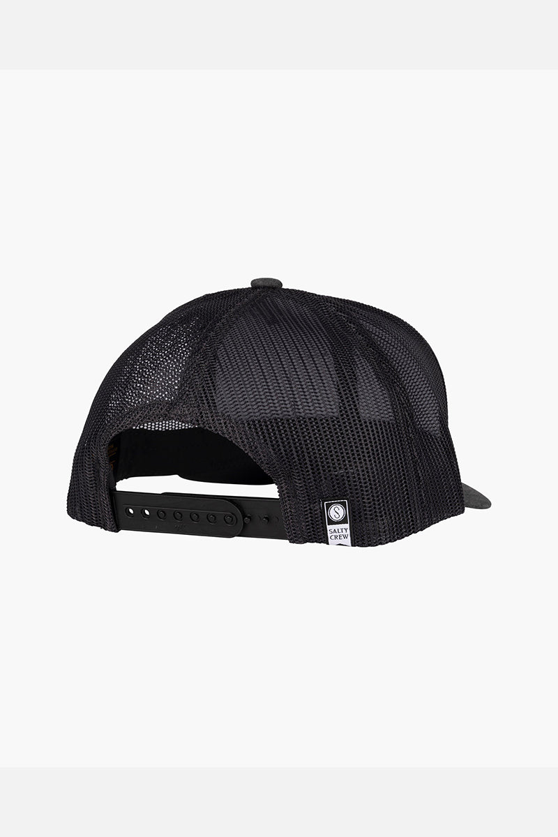 Salty Crew - Marlin Mount Retro Trucker in Black