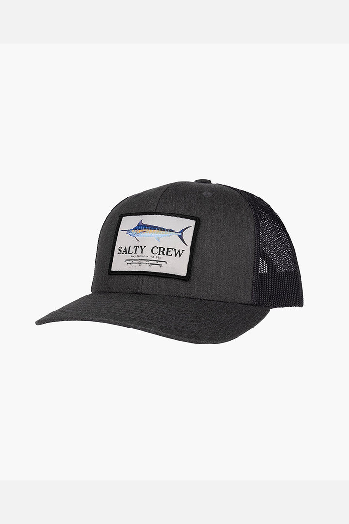 Salty Crew - Marlin Mount Retro Trucker in Black