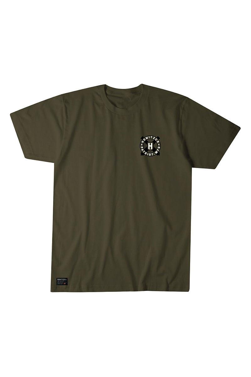 HOWITZER - Howitzer Logo Short Sleeve Tee in Olive