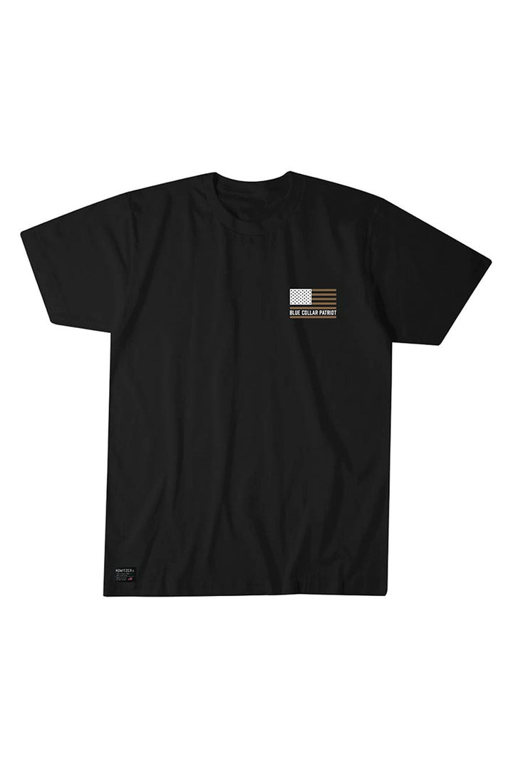 HOWITZER - Rough Hands Short Sleeve Tee in Black