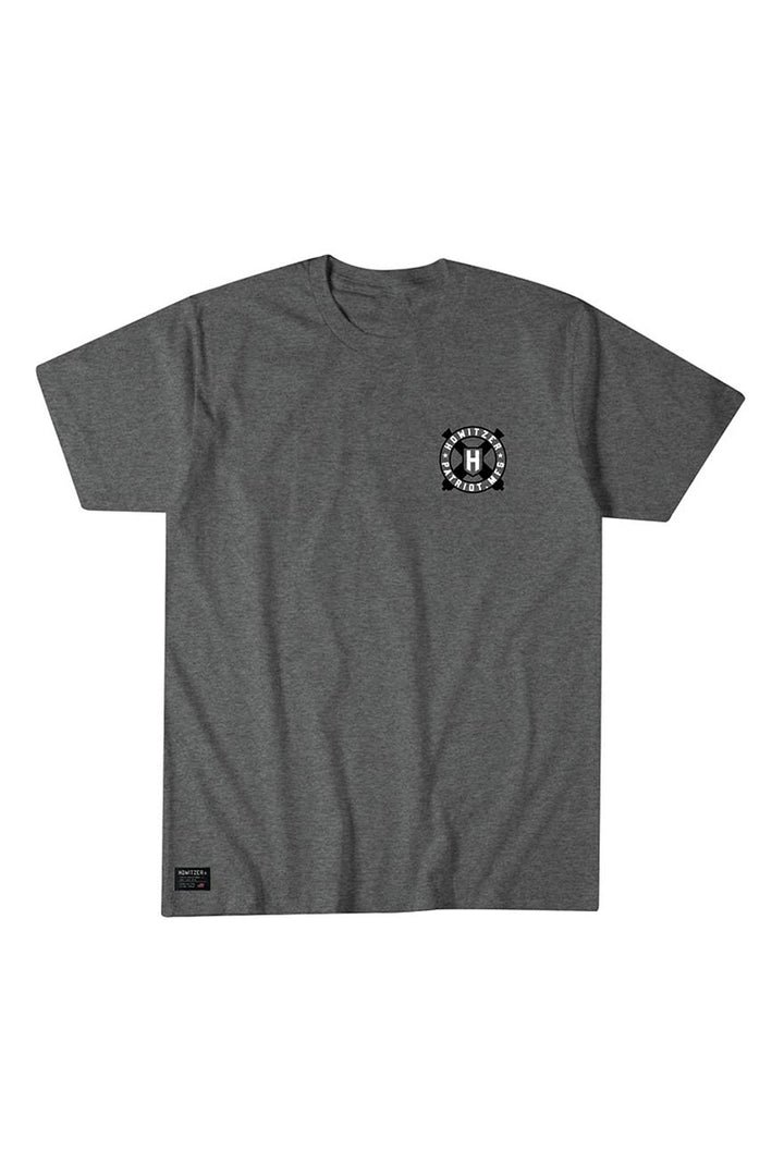 HOWITZER - Stalk Short Sleeve Tee in Graphite Heather