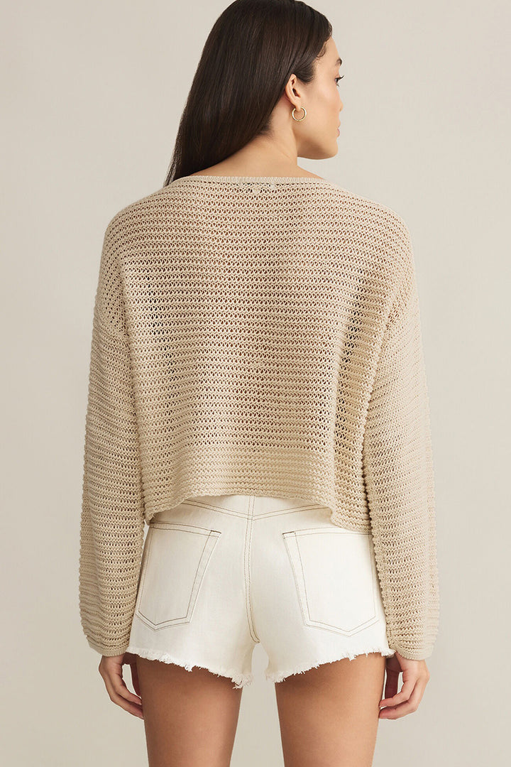 Z Supply - Riviera Crochet Top in Natural