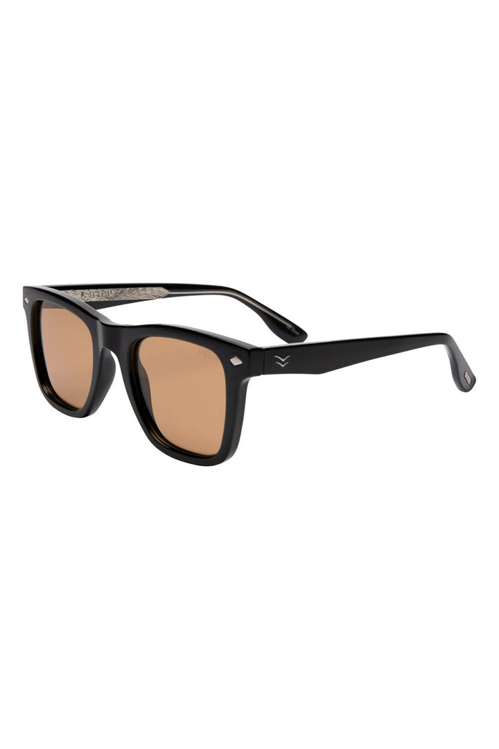 I-SEA - Rhythm in Black Frames with Cocoa Polarized Lenses