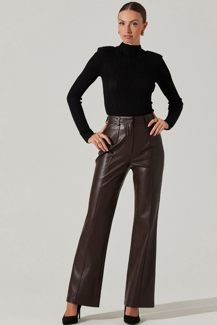 Astr - Vance Pants in Brown