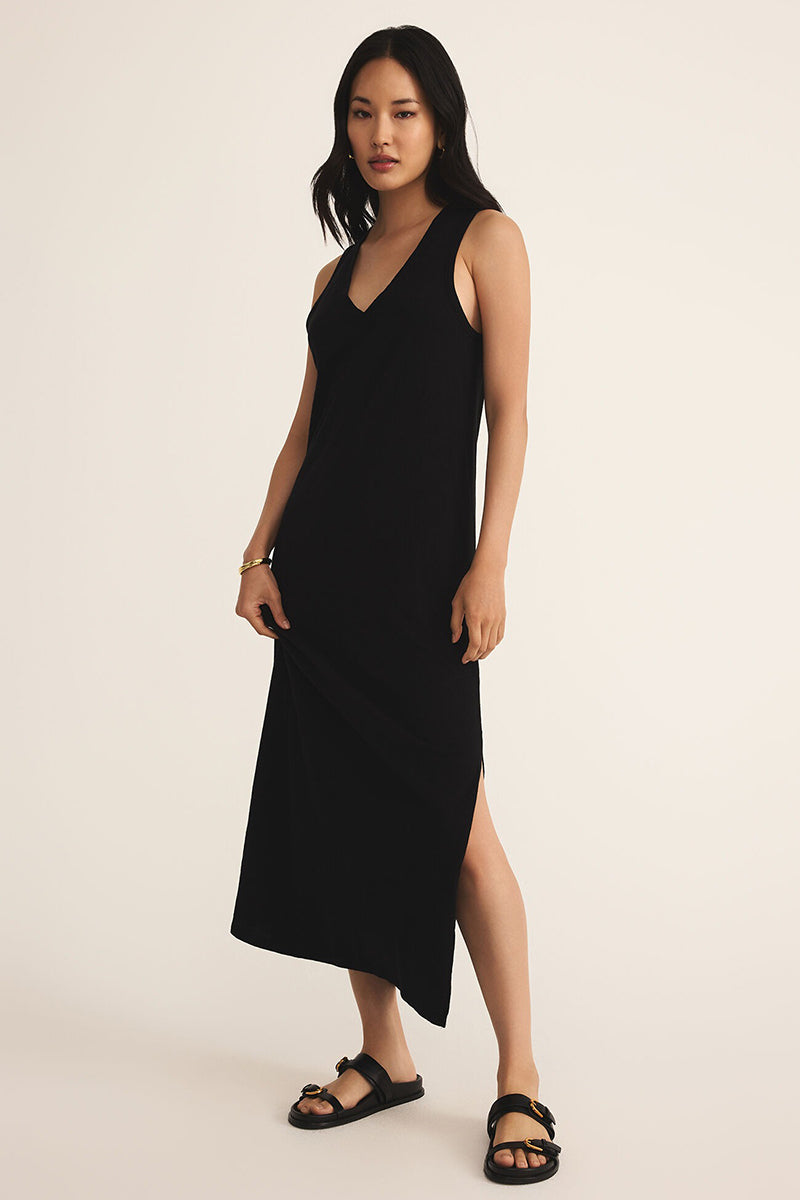 Z Supply - Palisades Midi Dress in Black