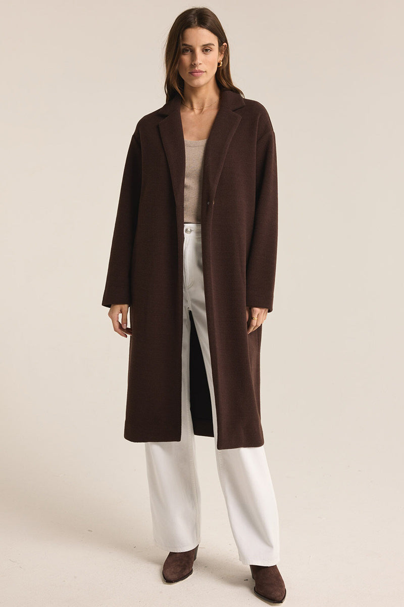 Z Supply - Mason Coat in Coffee Bean