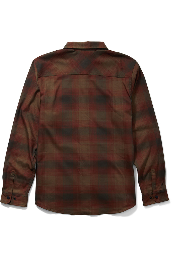 Salty Crew - Fathom Tech Flannel in Burgundy