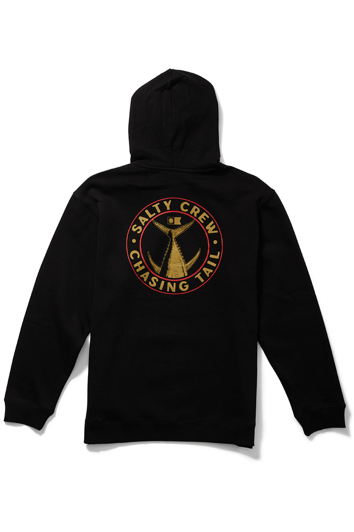 Salty Crew - Tailgate Hood Fleece in Black