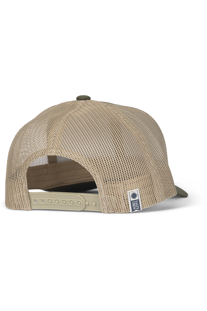 Salty Crew - Ultra Retro Trucker in Moss/Khaki