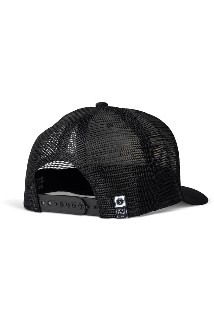 Salty Crew - Tentacles Retro Trucker in Black