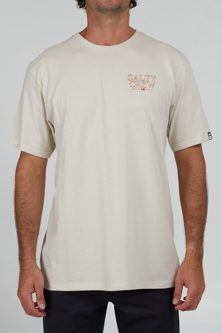 Salty Crew - Brother Bruce Short Sleeve Premium Tee in Bone