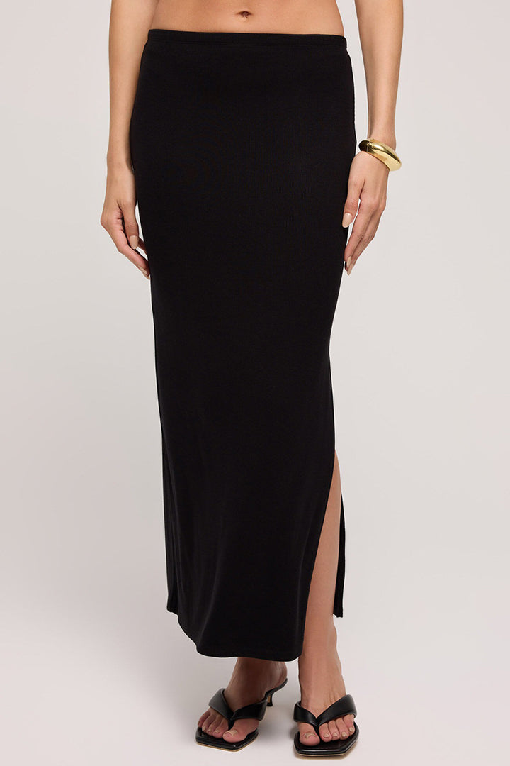 Z Supply - Jalen Midi Skirt in Black