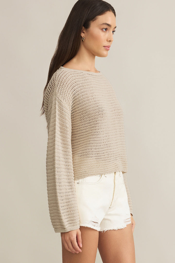 Z Supply - Riviera Crochet Top in Natural