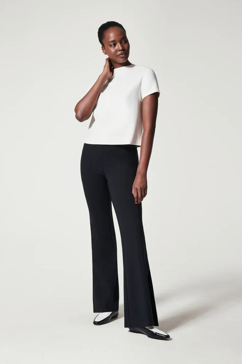 SPANX - The Perfect Pant with Split Hem in Classic Black – Blue Ox Boutique
