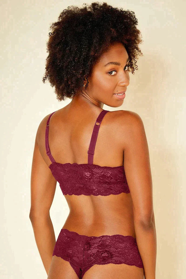 Cosabella - Never Say Never Curvy Sweetie Bralette in Vino – Blue Ox  Boutique